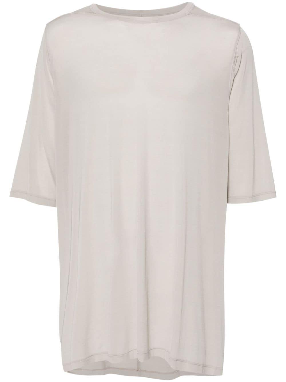 Oversize Stretch T-shirt In Grey Product Image