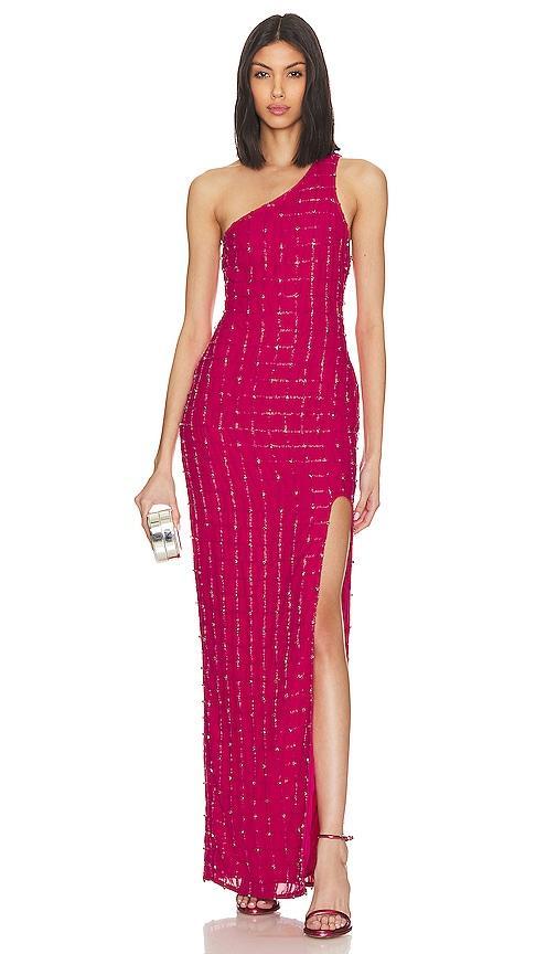 X Revolve One Shoulder Gown Product Image