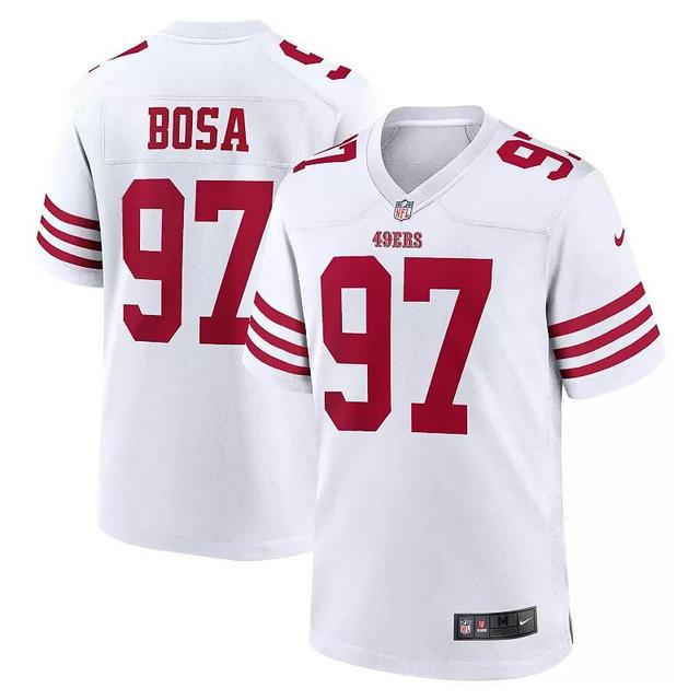 Mens Nike Nick Bosa White San Francisco 49ers Player Game Jersey - White Product Image