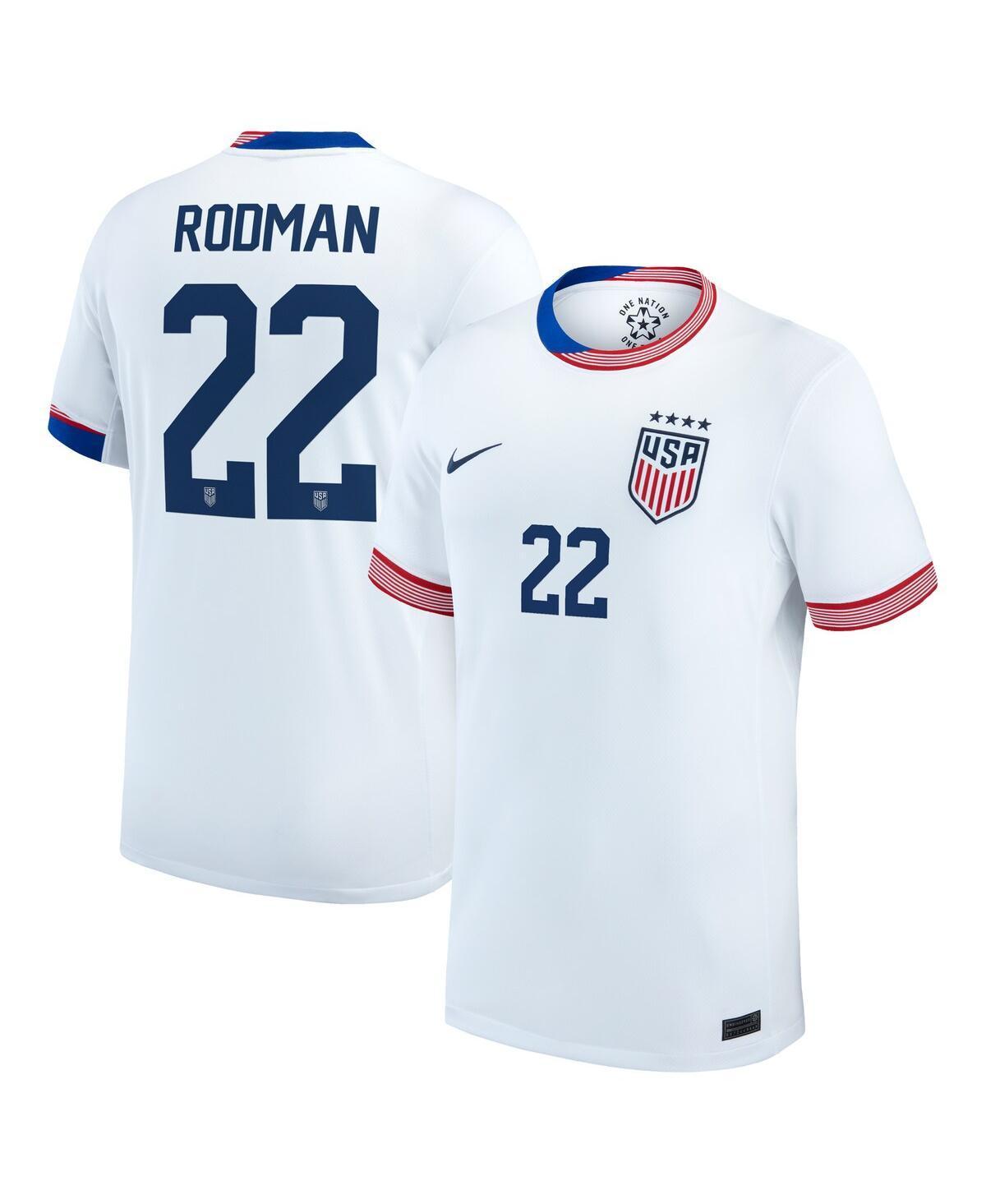 Trinity Rodman USWNT 2024 Stadium Away Nike Men's Dri-FIT Soccer Jersey Product Image