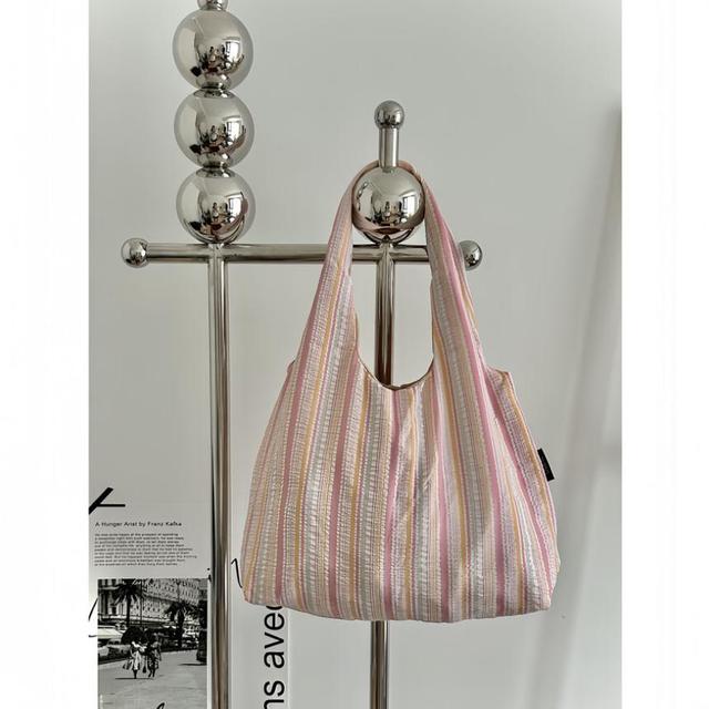 Striped Tote Bag Product Image