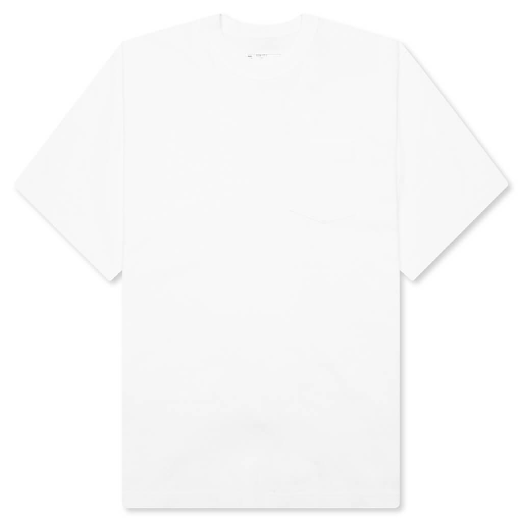 s Cotton Jersey T-Shirt - White Male Product Image