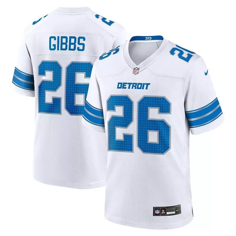 Mens Nike Jahmyr Gibbs Detroit Lions Game Jersey Product Image