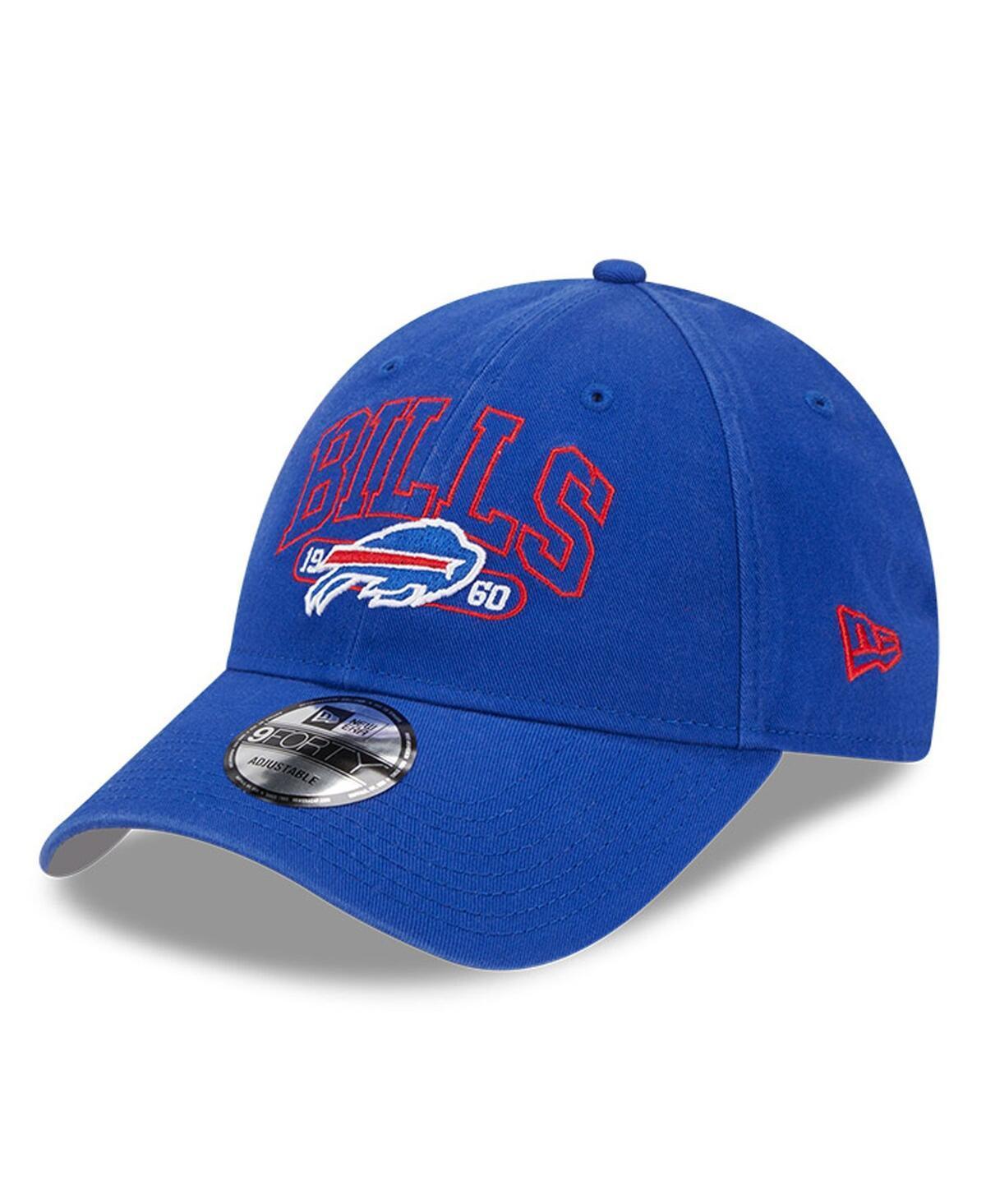 Mens New Era Royal Buffalo Bills Outline 9FORTY Snapback Hat Product Image