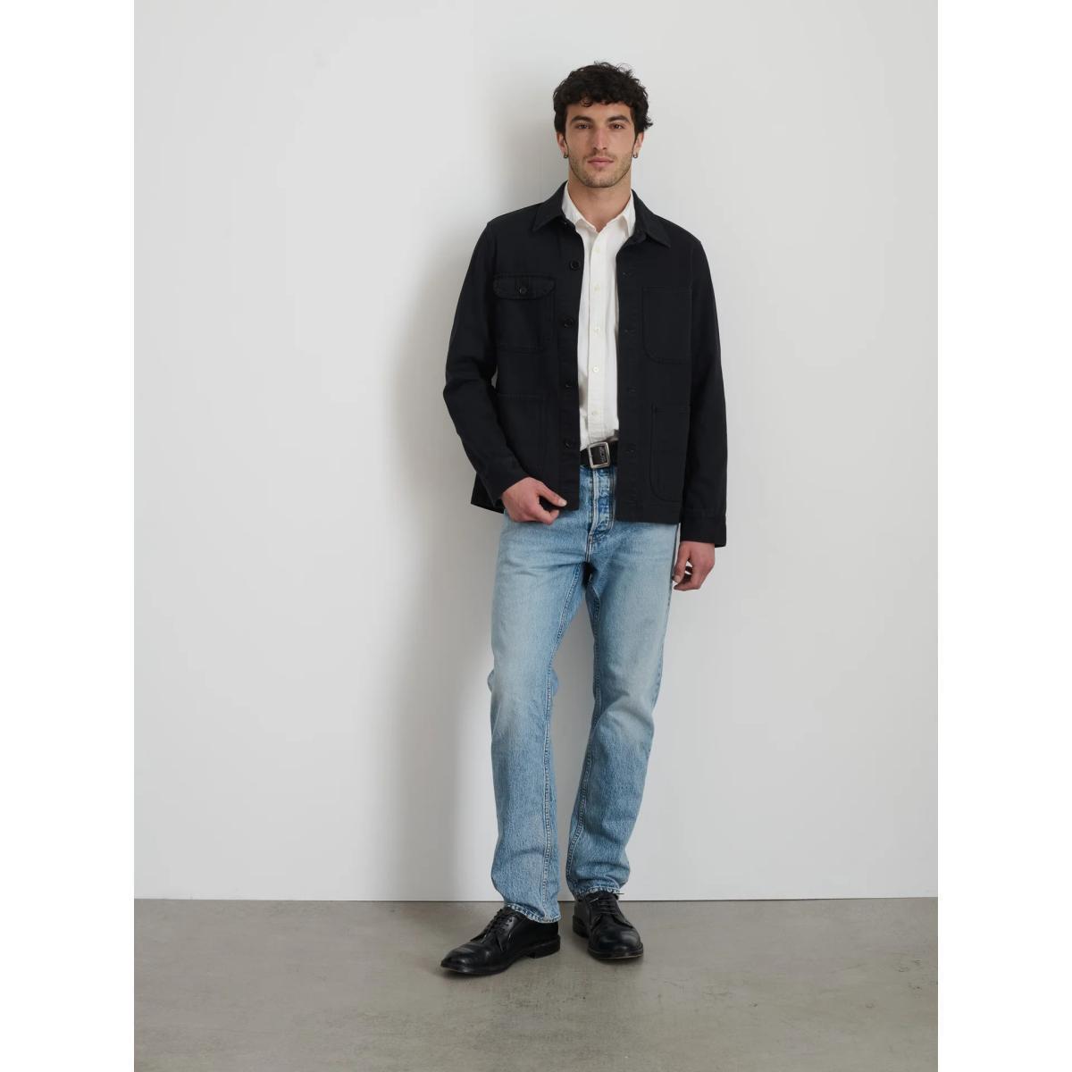 Work Jacket French Washed Black Product Image