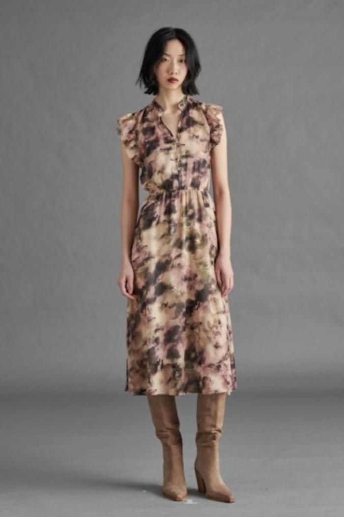 Allegra Dress - Autumn Mauve Product Image