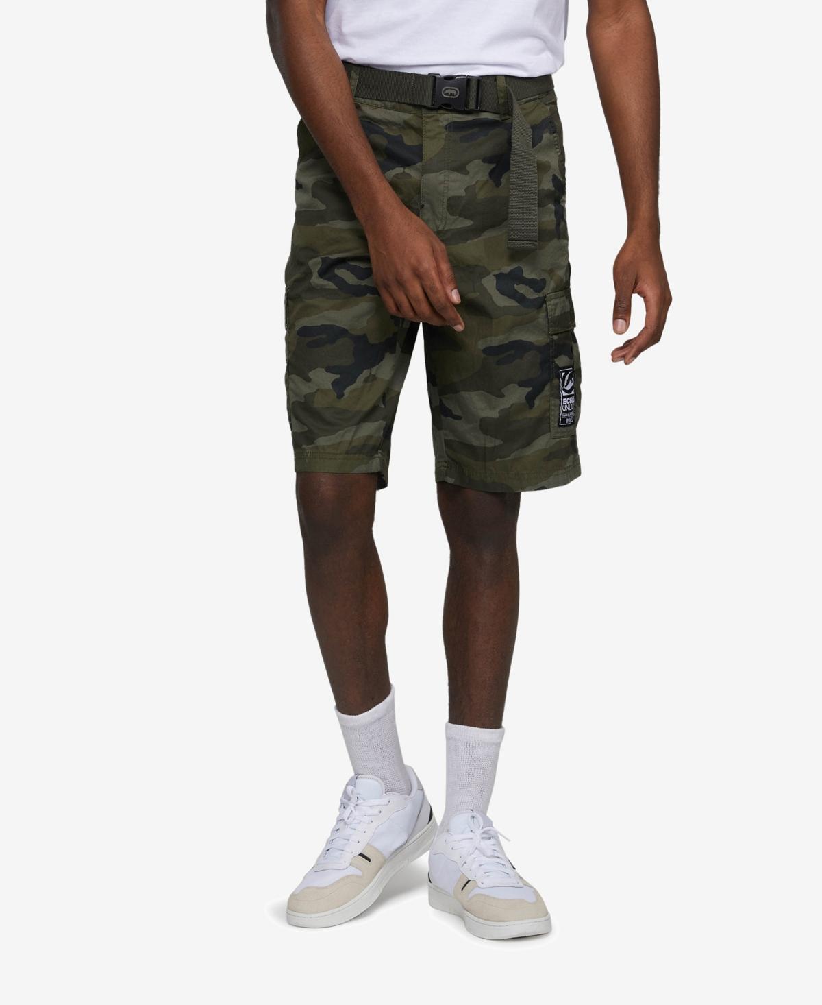 Ecko Unltd Mens Big and Tall Rewind Belted Cargo Shorts Product Image