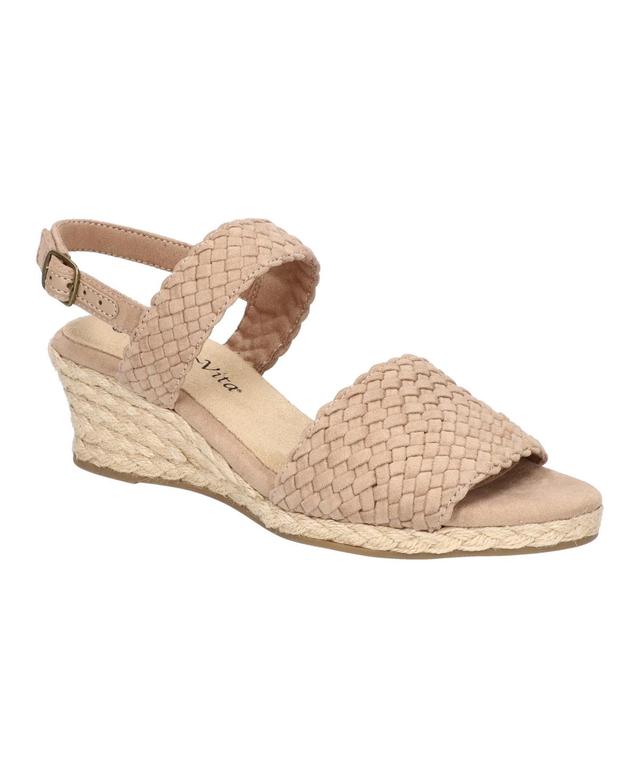 Bella Vita Womens Mariella Espadrille Wedge Sandals Product Image