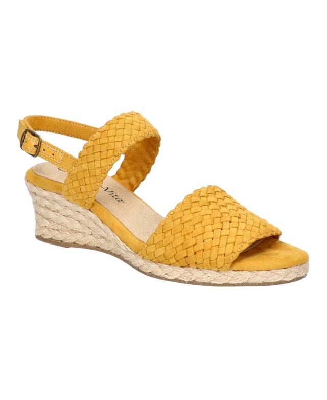 Bella Vita Womens Mariella Espadrille Wedge Sandals Product Image