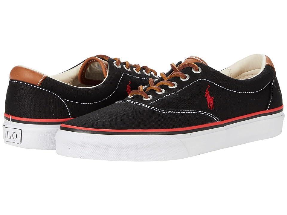 Polo Ralph Lauren Keaton-Pony Sneaker RL2000 Red) Men's Shoes Product Image