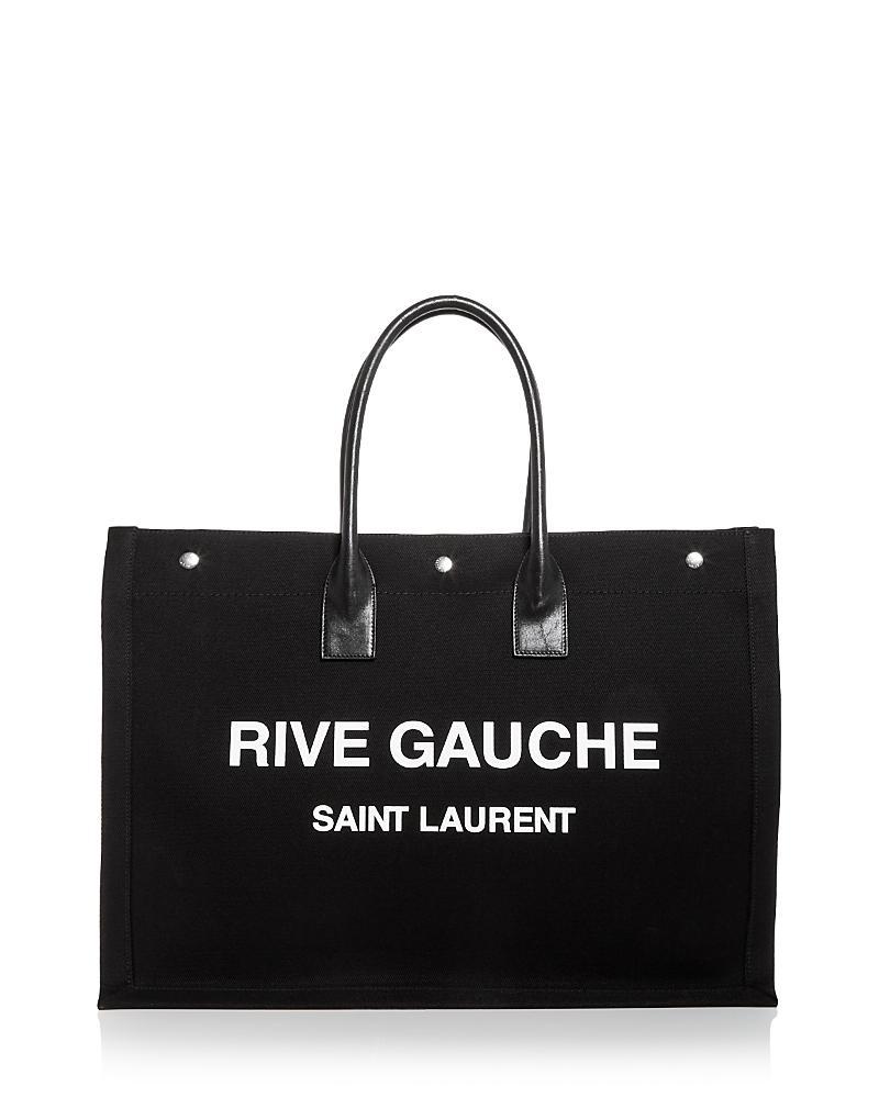 Womens Rive Gauche Tote in Canvas Product Image