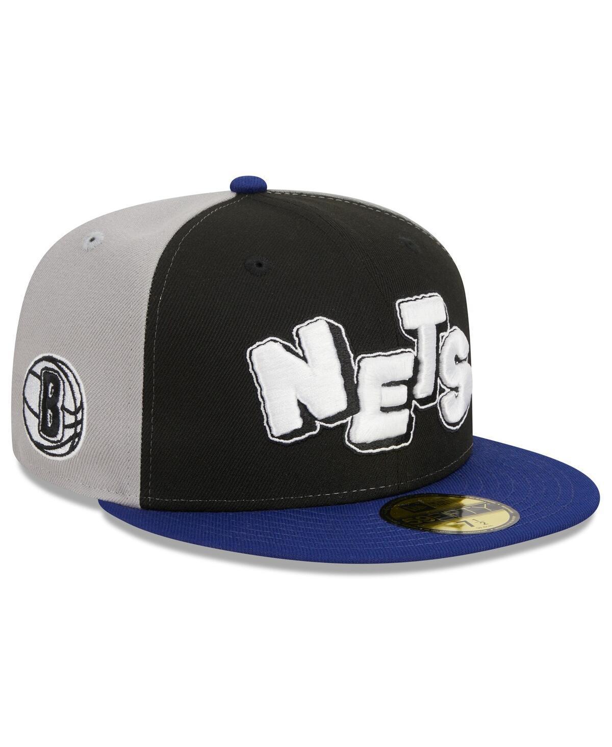 Mens New Era Black Brooklyn Nets 2023/24 City Edition 59FIFTY Fitted Hat - Black Product Image