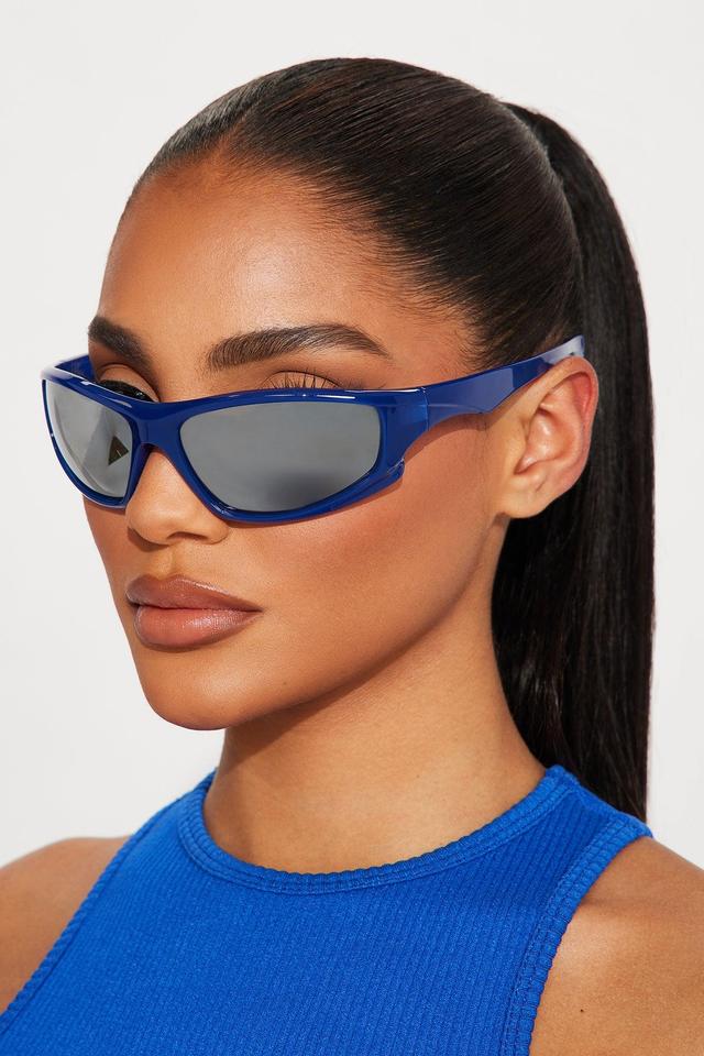 Looking Cute Sunglasses - Blue Product Image