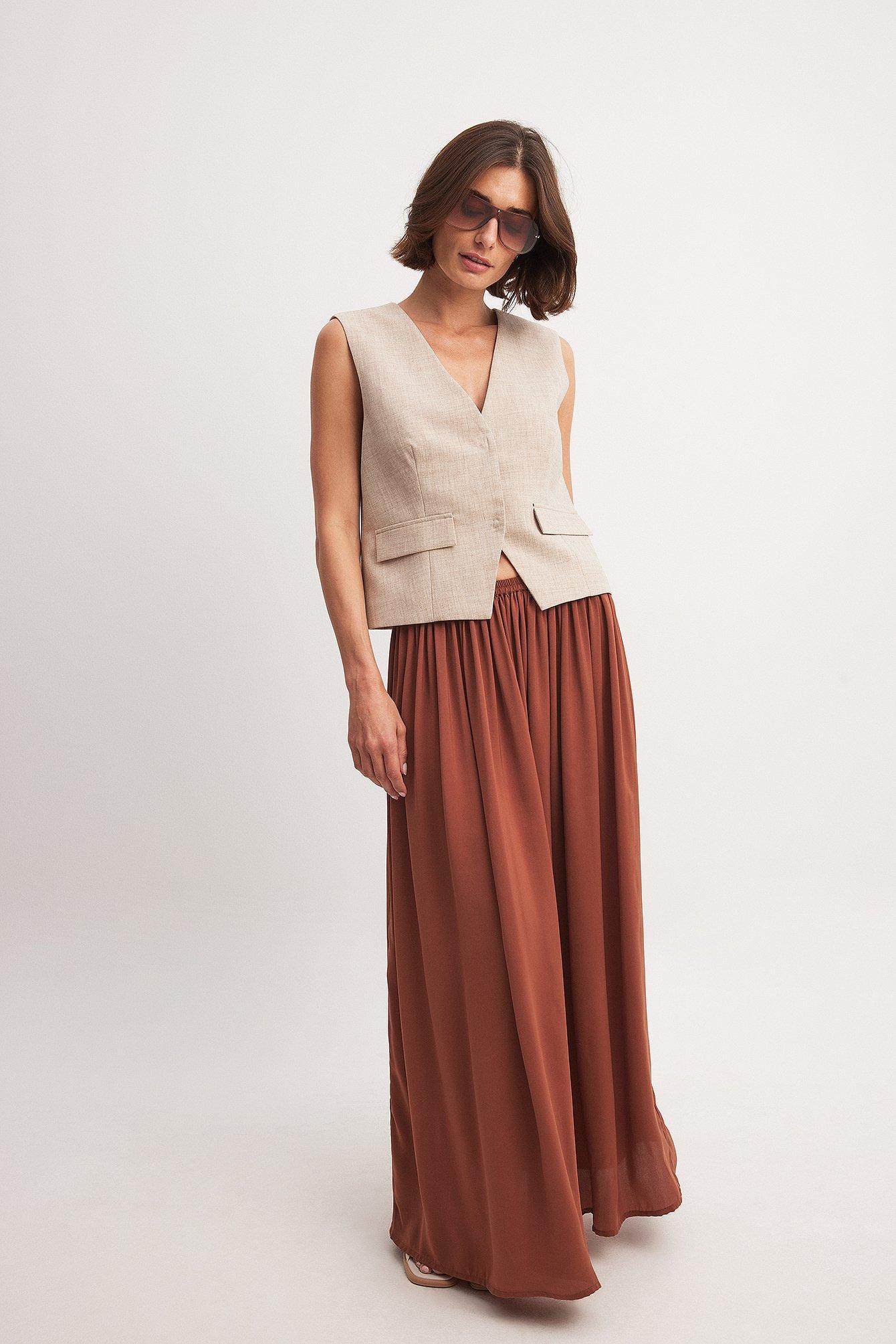 Flowy Maxi Skirt Product Image