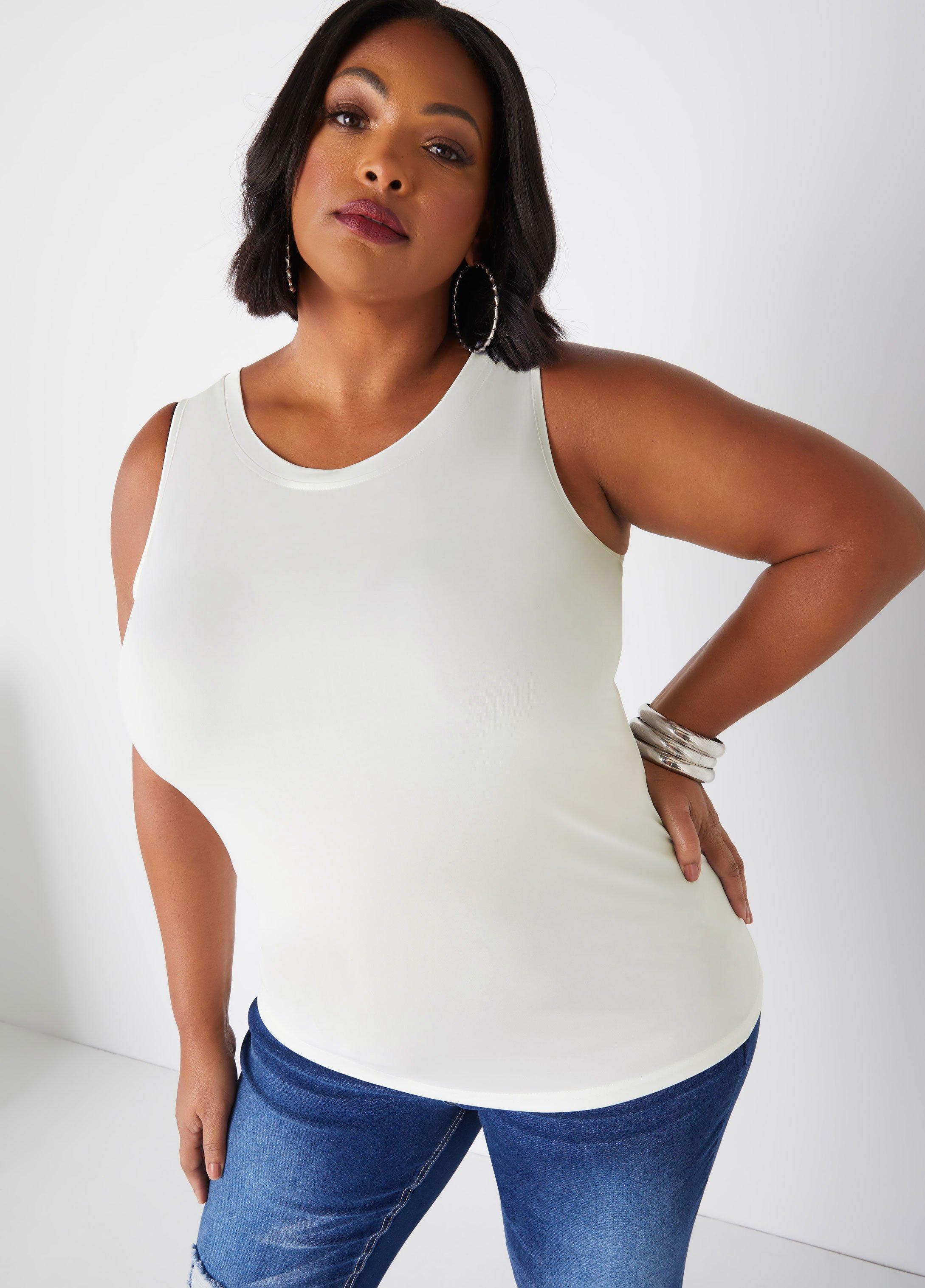 Plus Size The Basic Knit Cami Ashley Stewart product image