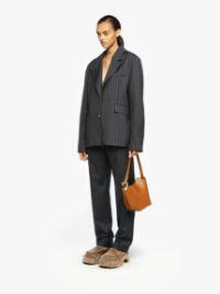 STRAIGHT LEG TAILORED TROUSERS in grey | JW Anderson US  Product Image