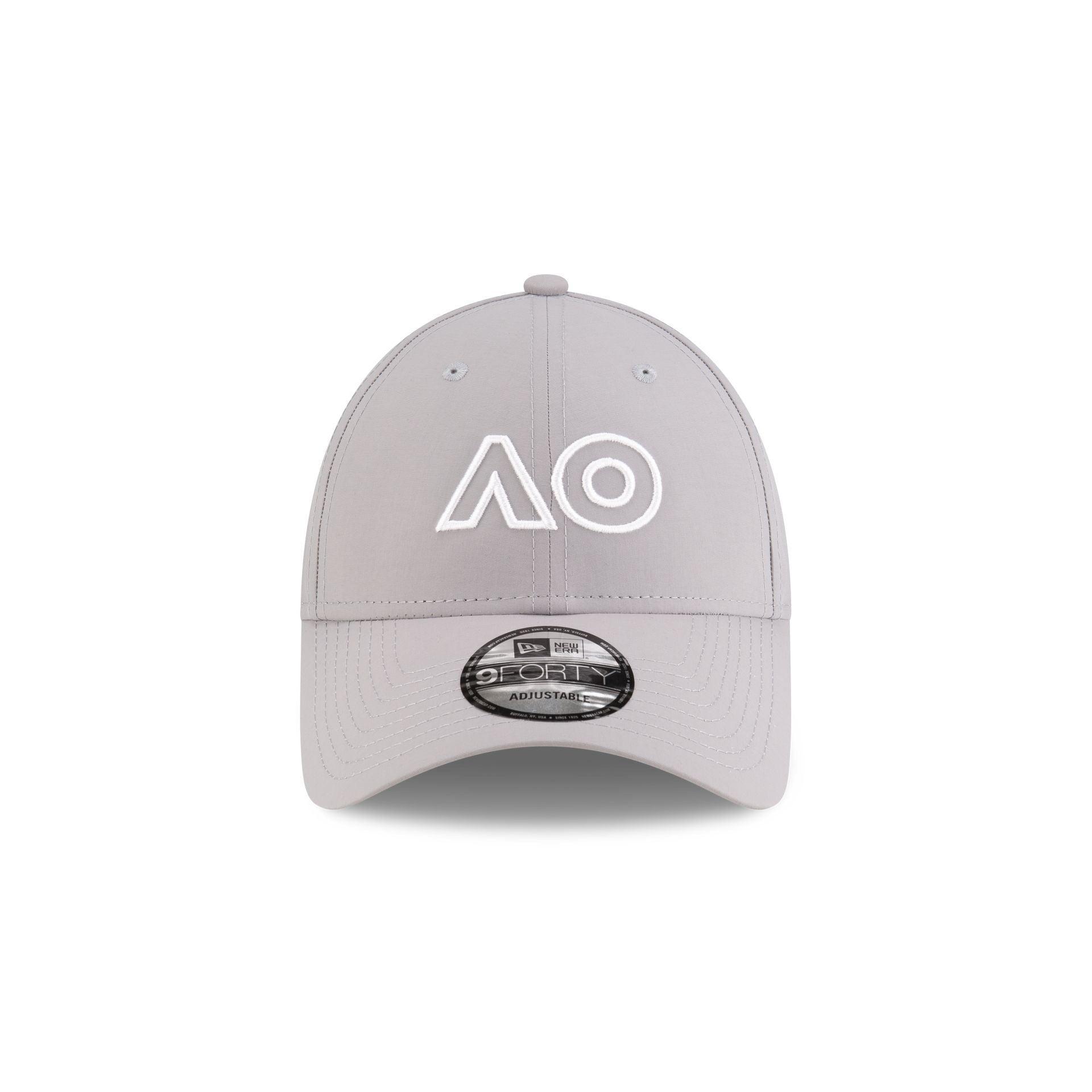 2025 Australian Open Core Outline Gray 9FORTY Adjustable Hat Male Product Image