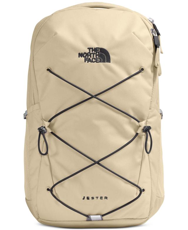 The North Face Women's Jester Backpack (Gravel/TNF Black) Backpack Bags Product Image