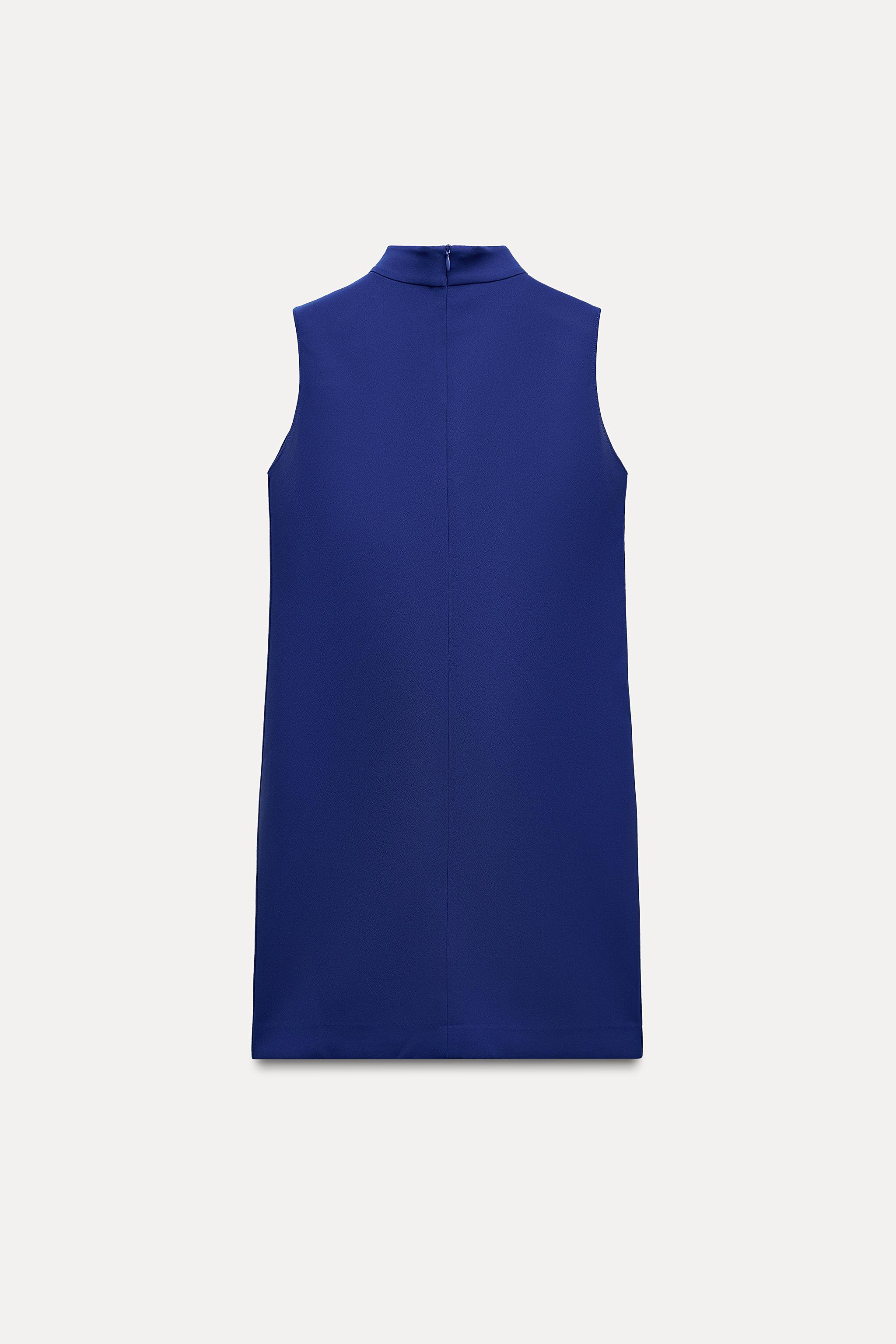 SLEEVELESS MINI DRESS ZW COLLECTION Product Image