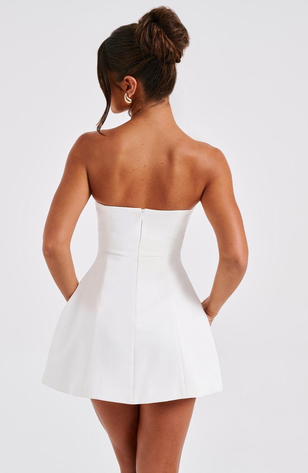 Asha Mini Dress - Ivory Product Image