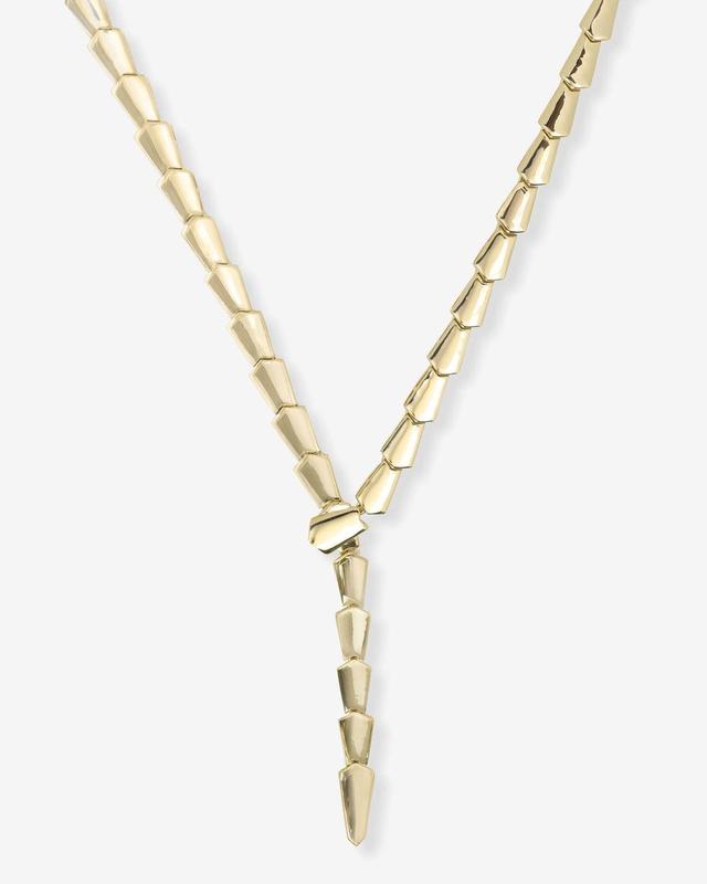 XL Serpent Lariat - Gold Product Image