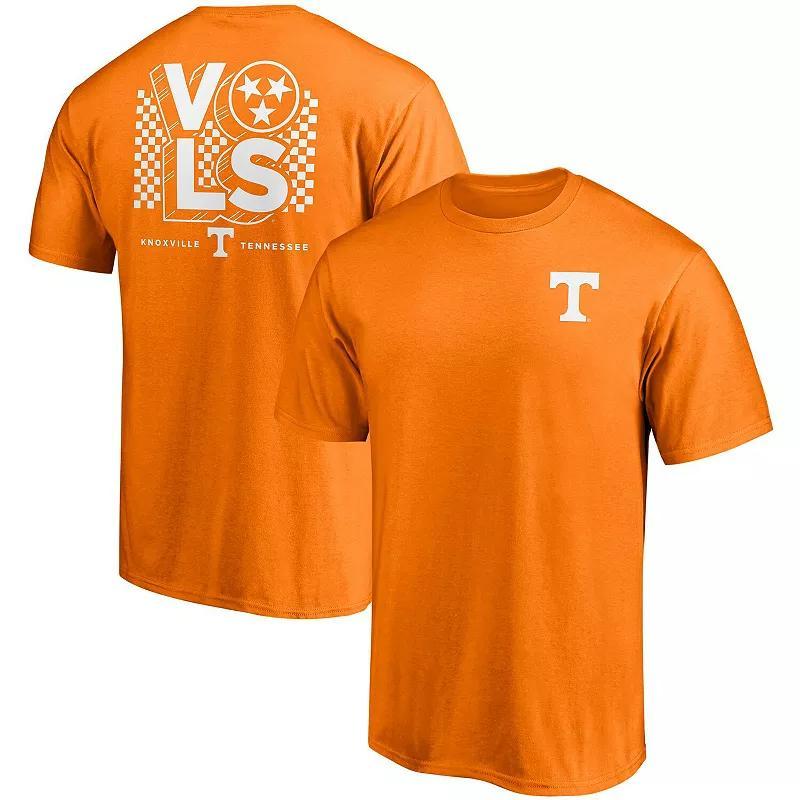 Mens Fanatics Tennessee Orange Tennessee Volunteers Hometown Collection 2-Hit T-shirt Product Image