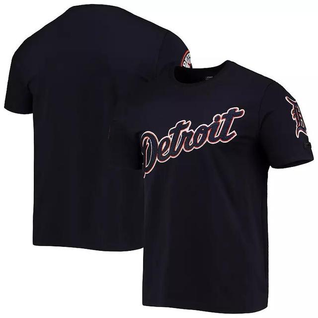 Mens Pro Standard Detroit Tigers Team Logo T-Shirt Blue Product Image