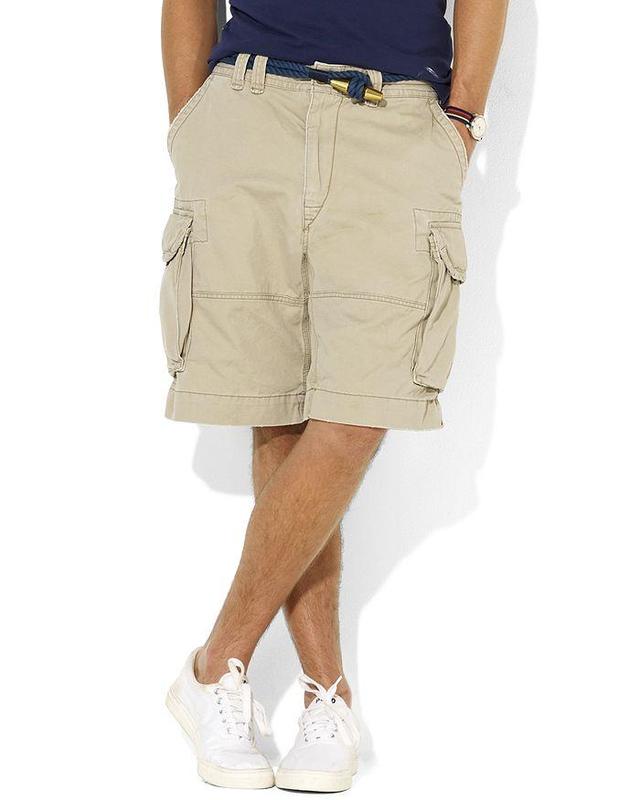 Gellar Classic Fit 10.5 Inch Cotton Shorts In Hudson Tan Product Image