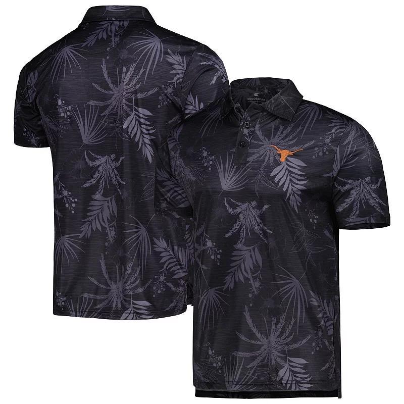 Mens Colosseum Texas Longhorns Palms Team Polo Product Image