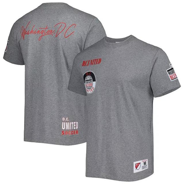 Men Mitchell & Ness Gray D.C. United City Tee, Mens Product Image