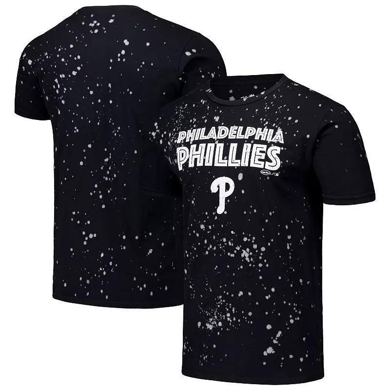 Mens Majestic Threads /White Philadelphia Phillies Splatter T-Shirt Product Image