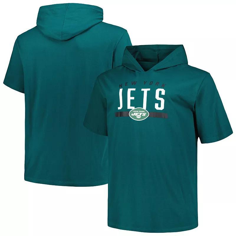 Mens Fanatics New York Jets Big & Tall Hoodie T-Shirt Product Image