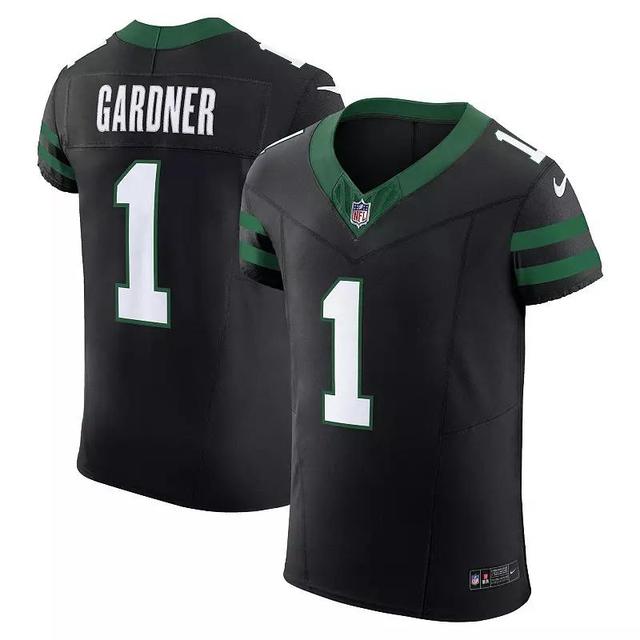 Mens Nike Ahmad Sauce Gardner Legacy New York Jets Alternate Vapor F.U.S.E. Elite Jersey Product Image