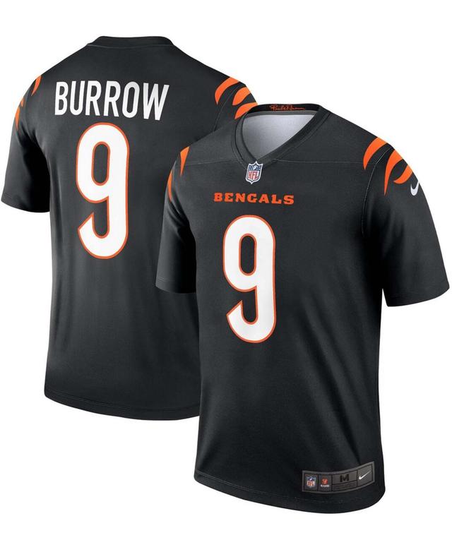 Mens Joe Burrow Black Cincinnati Bengals Legend Jersey - Black Product Image