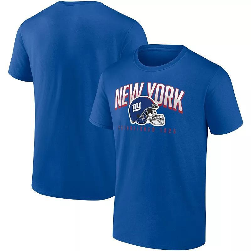 Mens Fanatics Branded Royal New York Giants T-Shirt Product Image