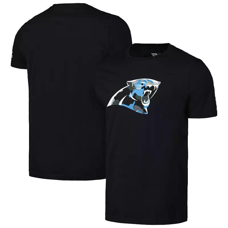 Mens New Era Carolina Panthers Camo Logo T-Shirt Product Image