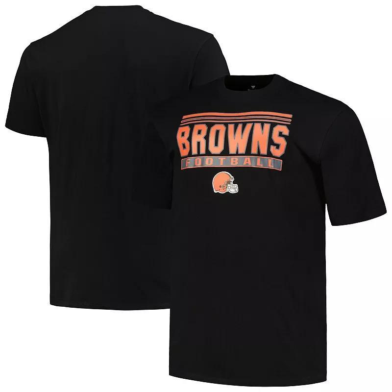 Mens Fanatics Branded Cleveland Browns Big & Tall Pop T-Shirt Product Image