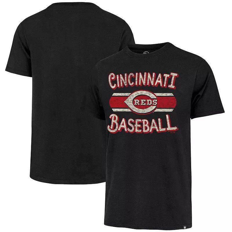 Mens 47 Black Cincinnati Reds Renew Franklin T-Shirt Product Image