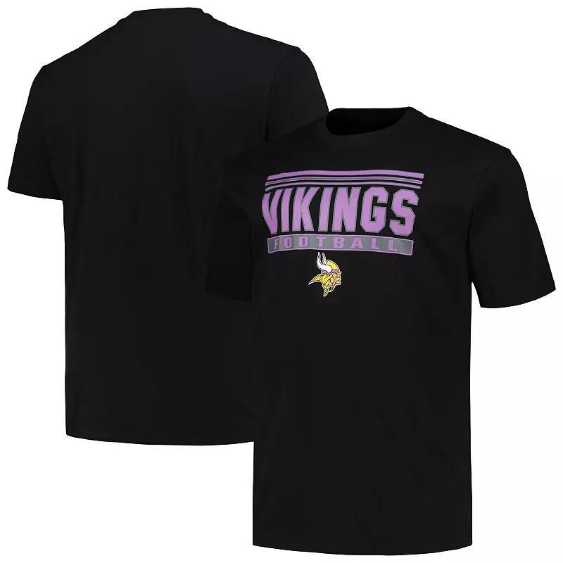 Mens Fanatics Branded Minnesota Vikings Big & Tall Pop T-Shirt Product Image