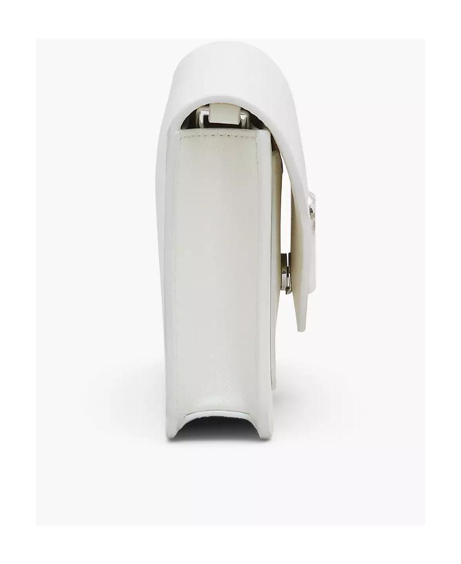 MARC JACOBS The Longshot Leather Purse In White Product Image