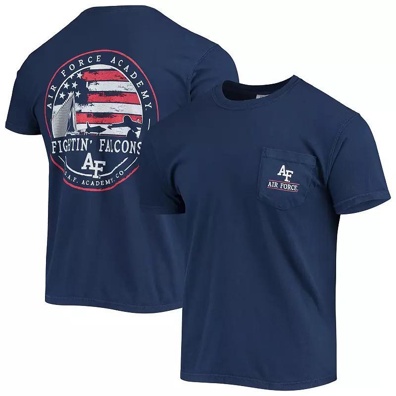 Mens Navy Air Force Falcons Campus Americana T-Shirt Afa Blue Product Image