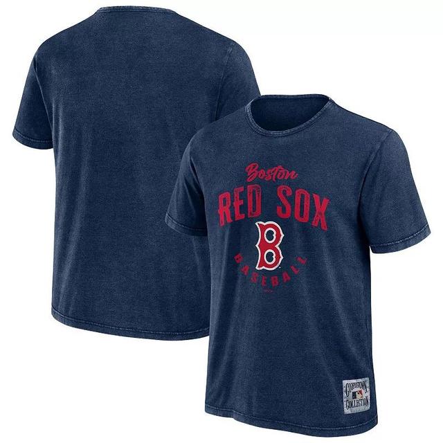 Mens Darius Rucker Collection by Fanatics Boston Red Sox Cooperstown Collection Washed T-Shirt Blue Product Image