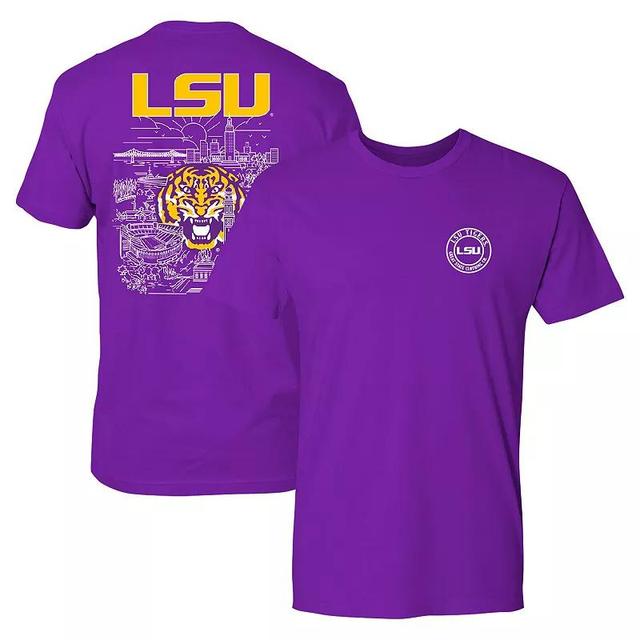 Mens LSU Tigers City Line T-Shirt Product Image