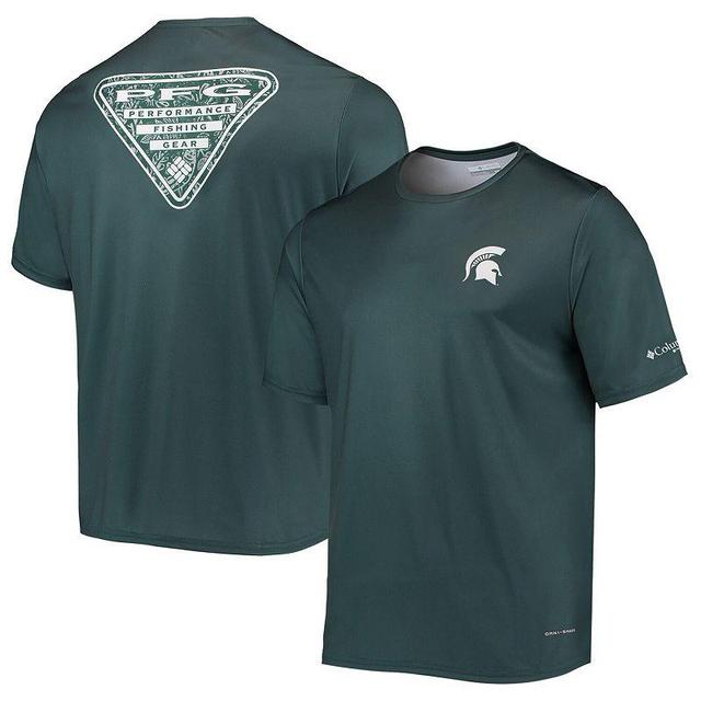 Mens Columbia Michigan State Spartans Terminal Tackle Omni-Shade T-Shirt Product Image