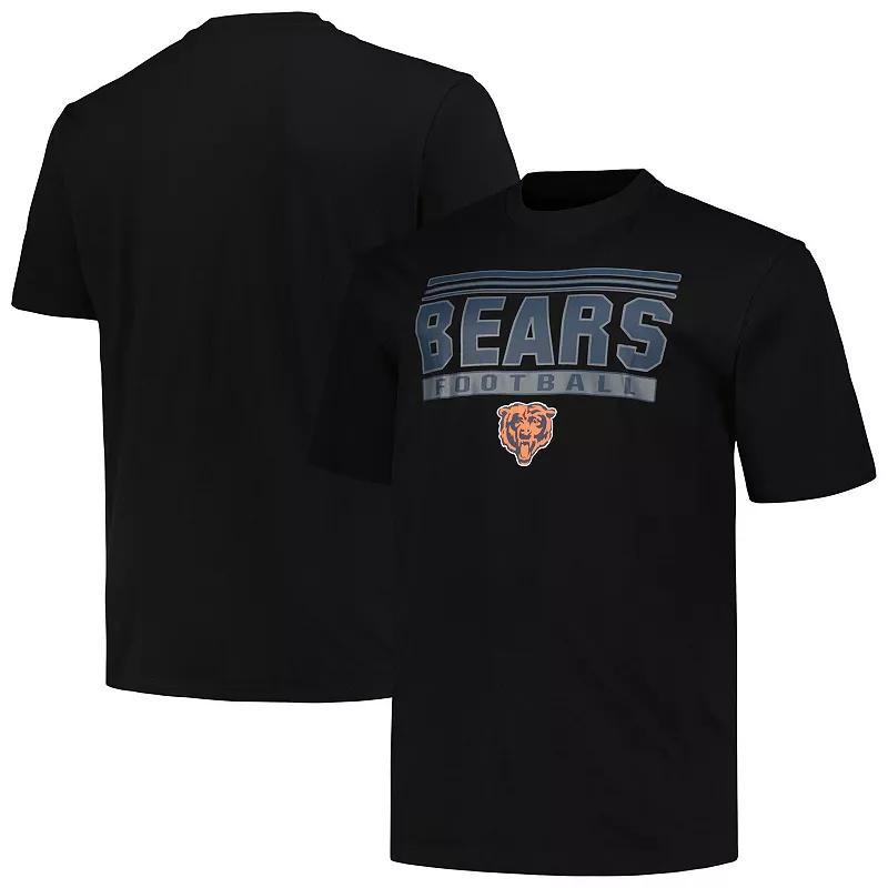 Mens Fanatics Chicago Bears Big & Tall Pop T-Shirt Product Image