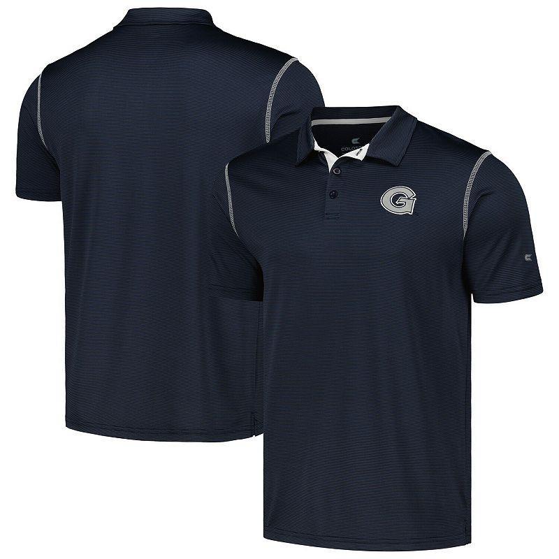 Mens Colosseum Navy Georgetown Hoyas Cameron Polo Grg Blue Product Image