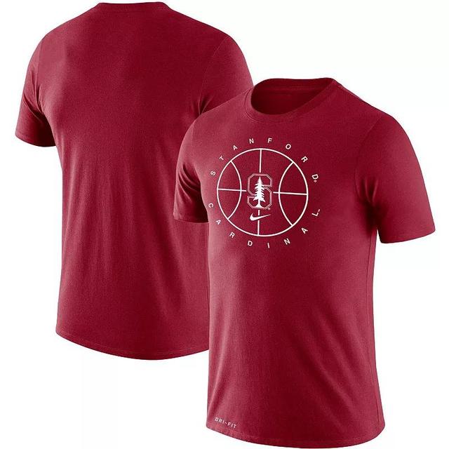 Mens Nike Cardinal Stanford Cardinal Basketball Icon Legend Performance T-shirt Product Image