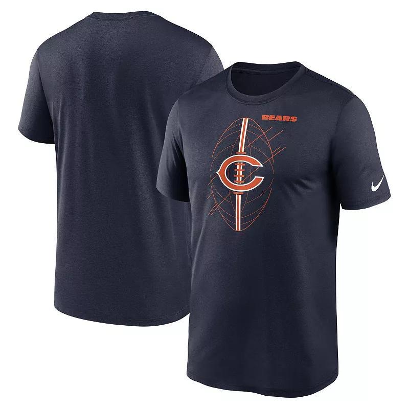 Mens Nike Chicago Bears Legend Icon Performance T-Shirt Product Image