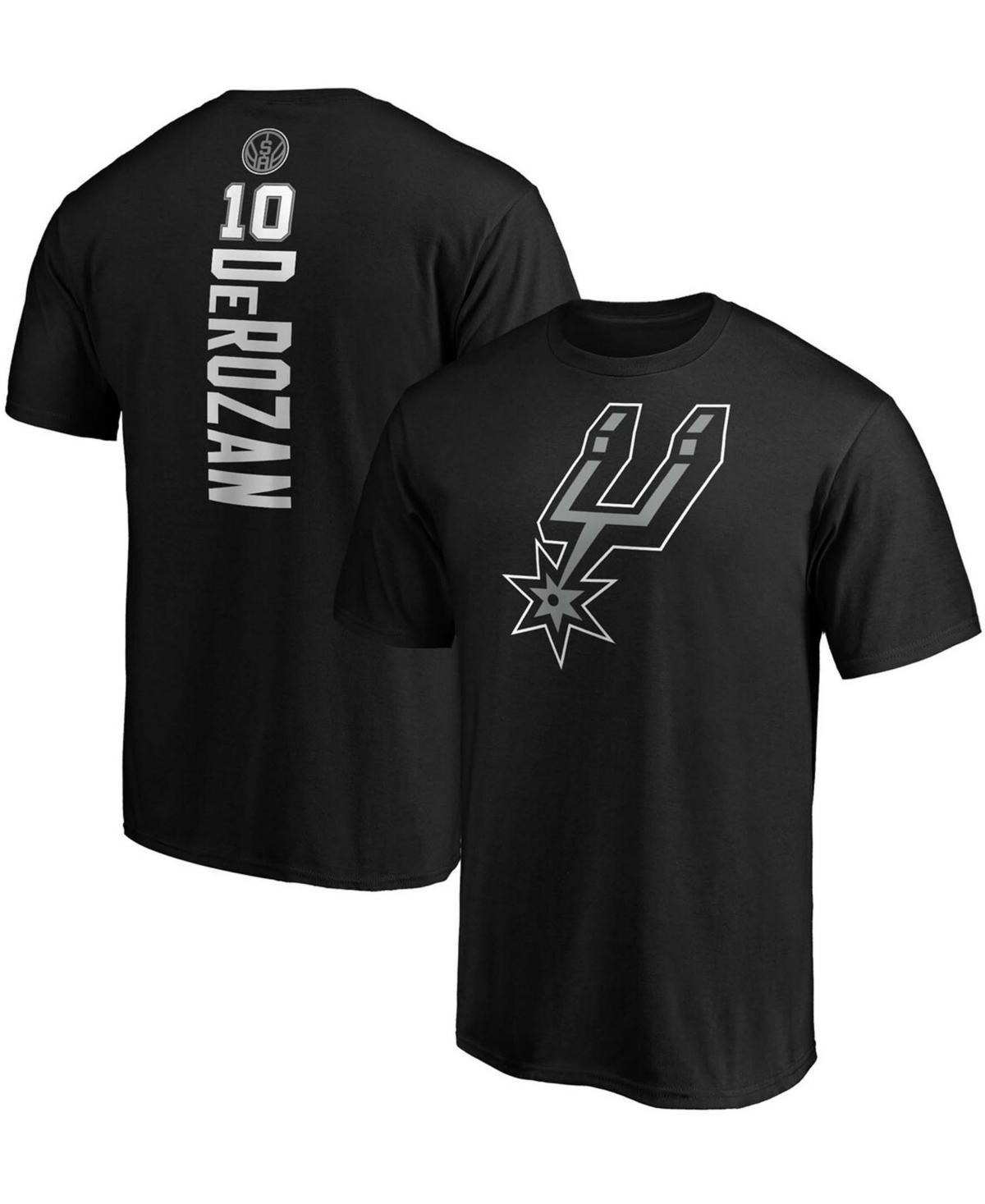 Mens Fanatics DeMar DeRozan San Antonio Spurs Playmaker Name & Number Team Logo T-Shirt Product Image