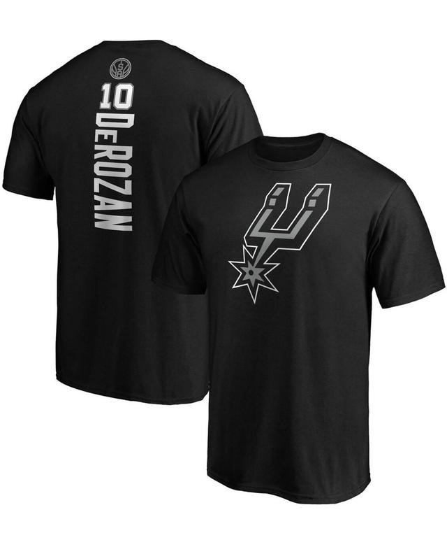 Mens Fanatics DeMar DeRozan San Antonio Spurs Playmaker Name & Number Team Logo T-Shirt Product Image